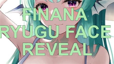 nijisanji en face reveals|Finana Ryugu 